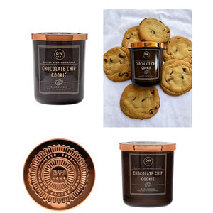 DW HOME Chocolate Chip Cookie Candle Glass Jar
